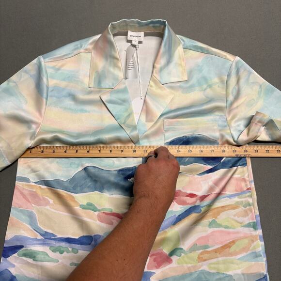 SONG OF STYLE Elsie‎ Top in Blue Landscape Ab Size Small - Picture 10 of 13